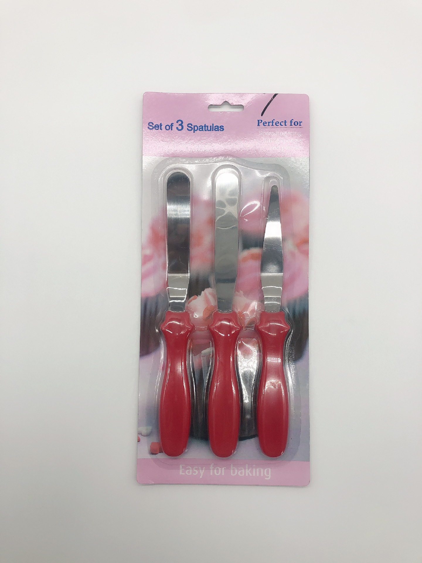 Stainless Steel Butter Knife Three-Piece Set Butter Knife Set Palette Knife Cake Decorating Spatula 4.5 Stainless Steel Butter Knife Three-Piece Set Butter Knife Set Palette Knife Cake Decorating Spatula 4.5