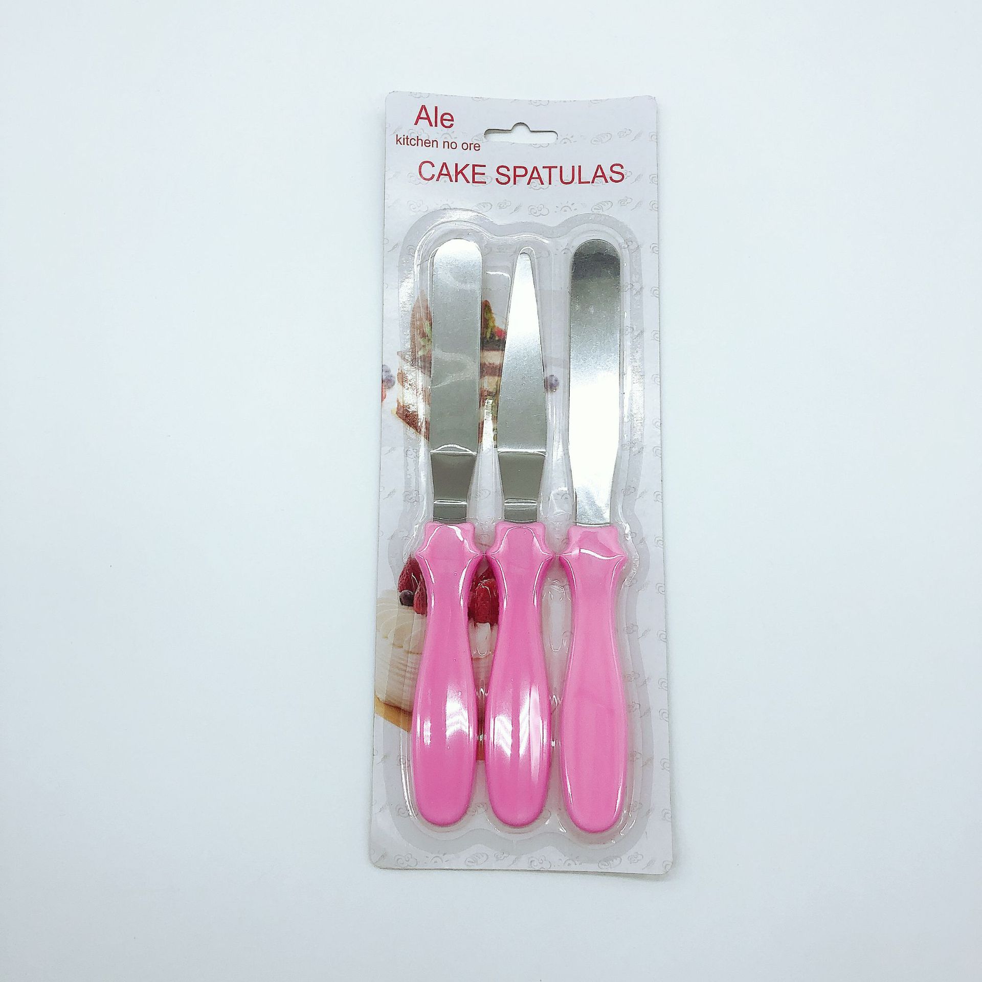 Stainless Steel Butter Knife Three-Piece Set Butter Knife Set Palette Knife Cake Decorating Spatula 4.5 Stainless Steel Butter Knife Three-Piece Set Butter Knife Set Palette Knife Cake Decorating Spatula 4.5