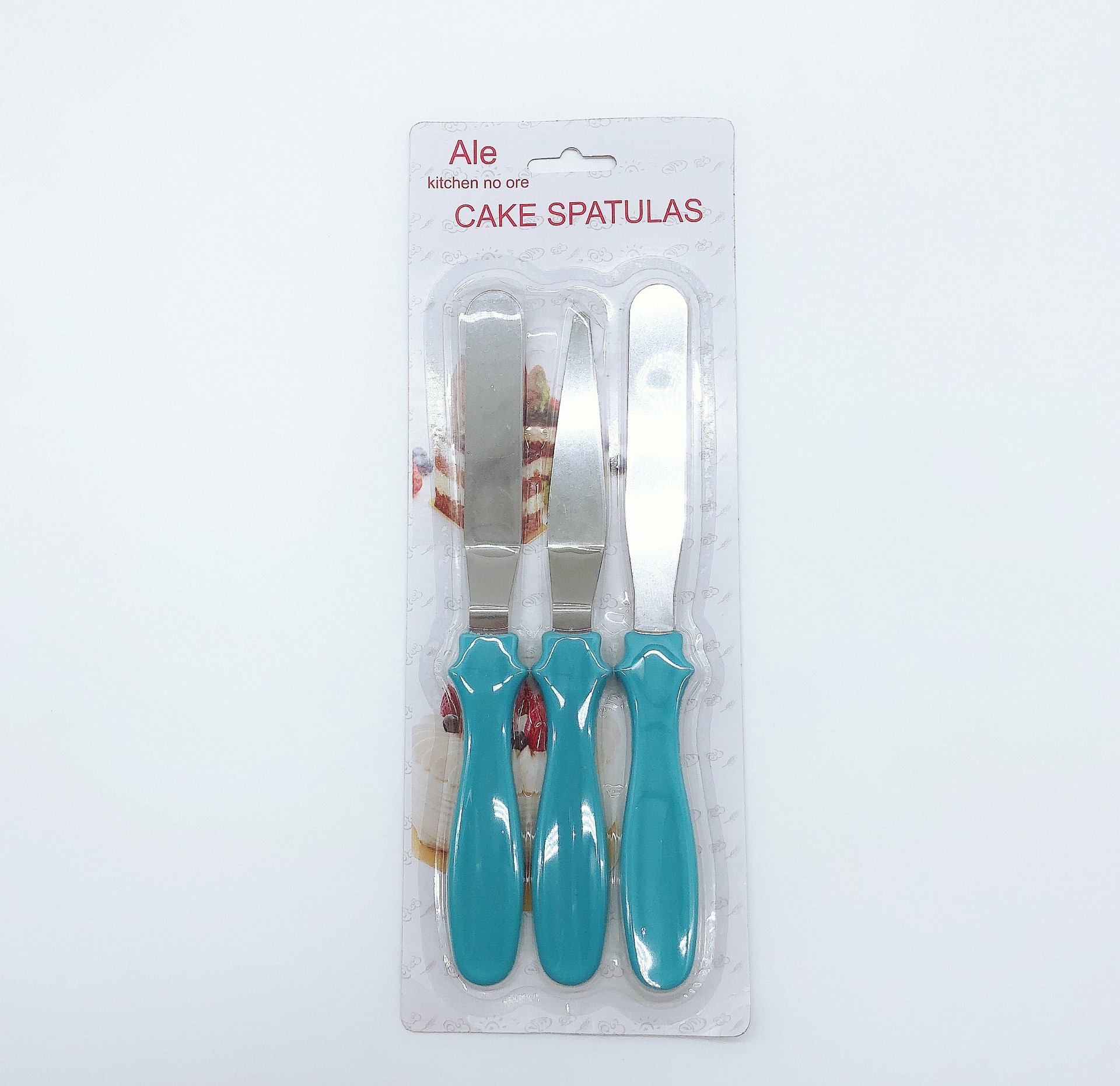 Stainless Steel Butter Knife Three-Piece Set Butter Knife Set Palette Knife Cake Decorating Spatula 4.5 Stainless Steel Butter Knife Three-Piece Set Butter Knife Set Palette Knife Cake Decorating Spatula 4.5