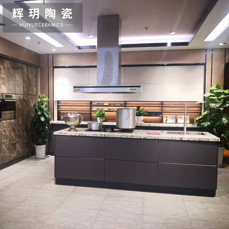 Italian Laminam Picture on Broad Stone Plate Plate Dining Table Cabinet Countertop Background Wall Stone Plate Customization