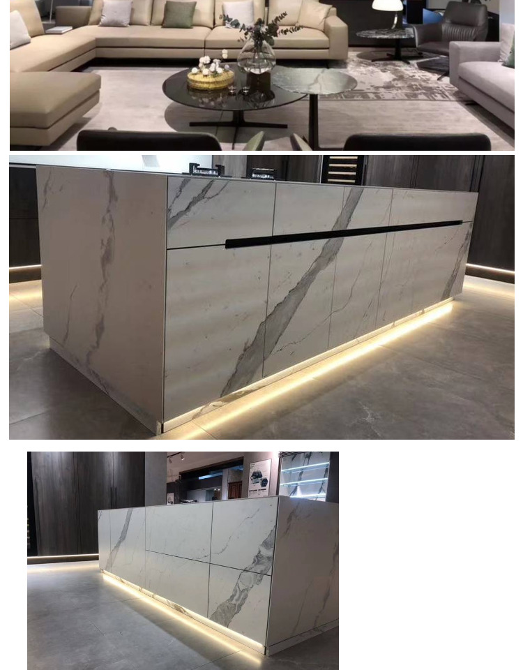 Italian Laminam Picture on Broad Stone Plate Plate Dining Table Cabinet Countertop Background Wall Stone Plate Customization Italian Laminam Picture on Broad Stone Plate Plate Dining Table Cabinet Countertop Background Wall Stone Plate Customization