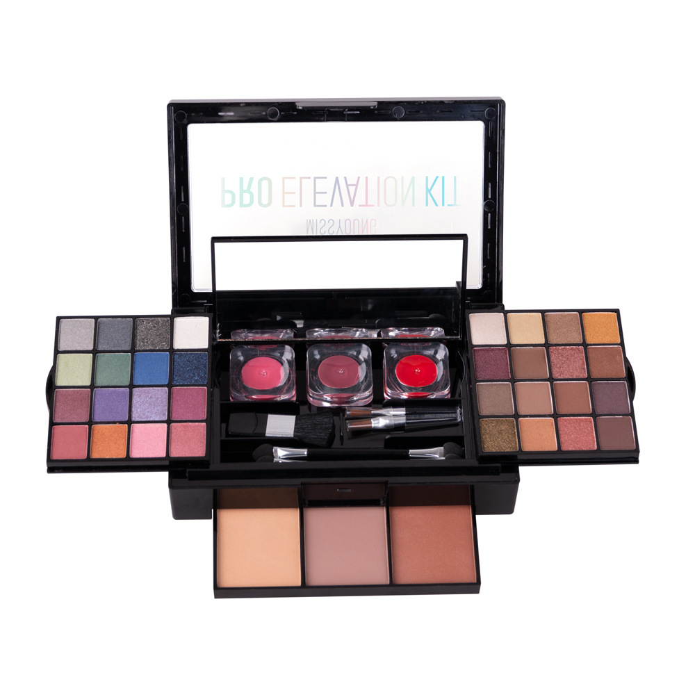 Missyoung New Product Makeup Palette Eye Shadow Plate Lip Gloss Highlight Repair Combination Mini Set Foreign Trade Popular Style