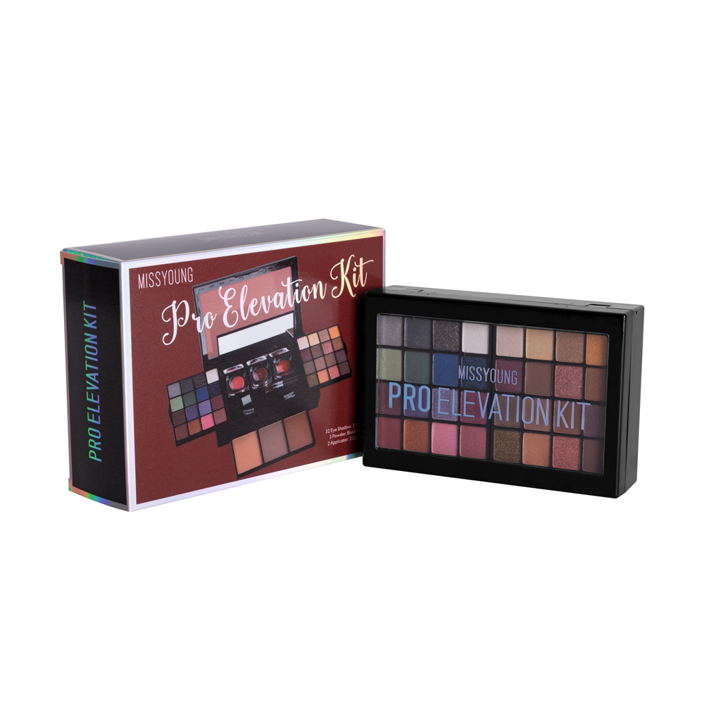 Missyoung New Product Makeup Palette Eye Shadow Plate Lip Gloss Highlight Repair Combination Mini Set Foreign Trade Popular Style Missyoung New Product Makeup Palette Eye Shadow Plate Lip Gloss Highlight Repair Combination Mini Set Foreign Trade Popular Style