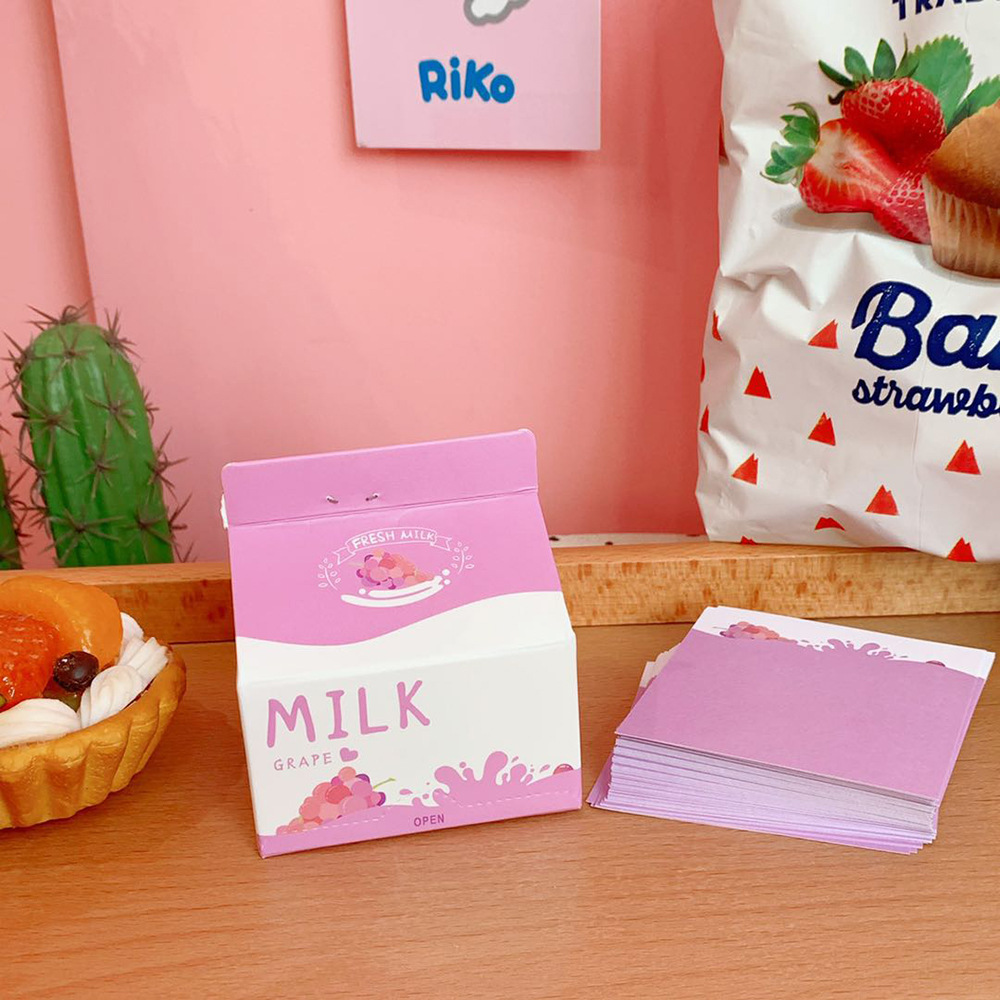 Creative Strawberry Milk Box Extraction Note Paper Girl Heart Pink Note Sticker Sticky Notes Stationery Notepad Creative Strawberry Milk Box Extraction Note Paper Girl Heart Pink Note Sticker Sticky Notes Stationery Notepad