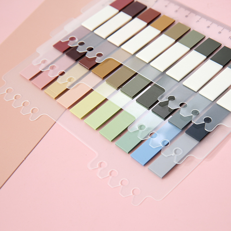 Yue Lu Pet Retro Loose-Leaf Index Sticky Notes Fresh Journal-Foot Collage Material Note Sticker Cross-Border Wholesale