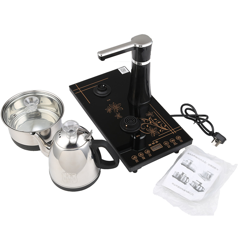 Kettle Electric Kettle Embedded Electric Tea Stove ThreeinOne Tea Tray Tea Table Induction Cooker Boiling Water Set
