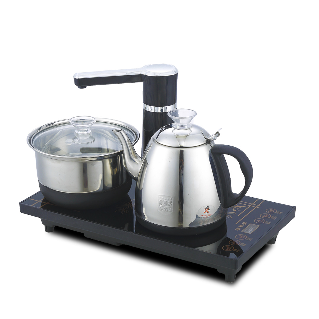 Kettle Electric Kettle Embedded Electric Tea Stove ThreeinOne Tea Tray Tea Table Induction Cooker Boiling Water Set