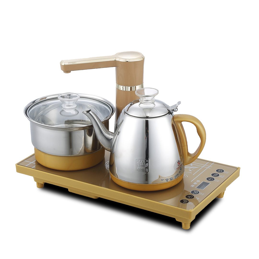 Kettle Electric Kettle Embedded Electric Tea Stove ThreeinOne Tea Tray Tea Table Induction Cooker Boiling Water Set