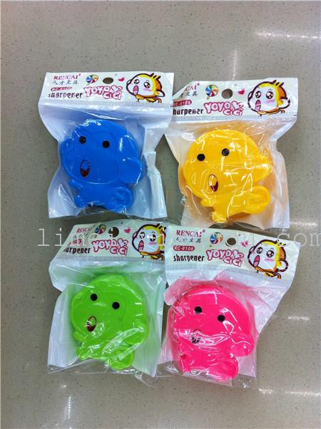 Cute monkey style double manual pencil sharpener pencil sharpener pencil sharpener wholesale sales Cute monkey style double manual pencil sharpener pencil sharpener pencil sharpener wholesale sales