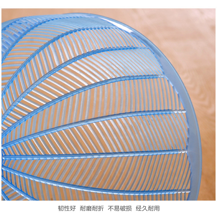 Household Minimalist Hollow Cover Vegetable Cover Plastic Kitchen Round Food Food Cover Vegetable Cover Dustproof Fly-Proof Dining Table Food Cover