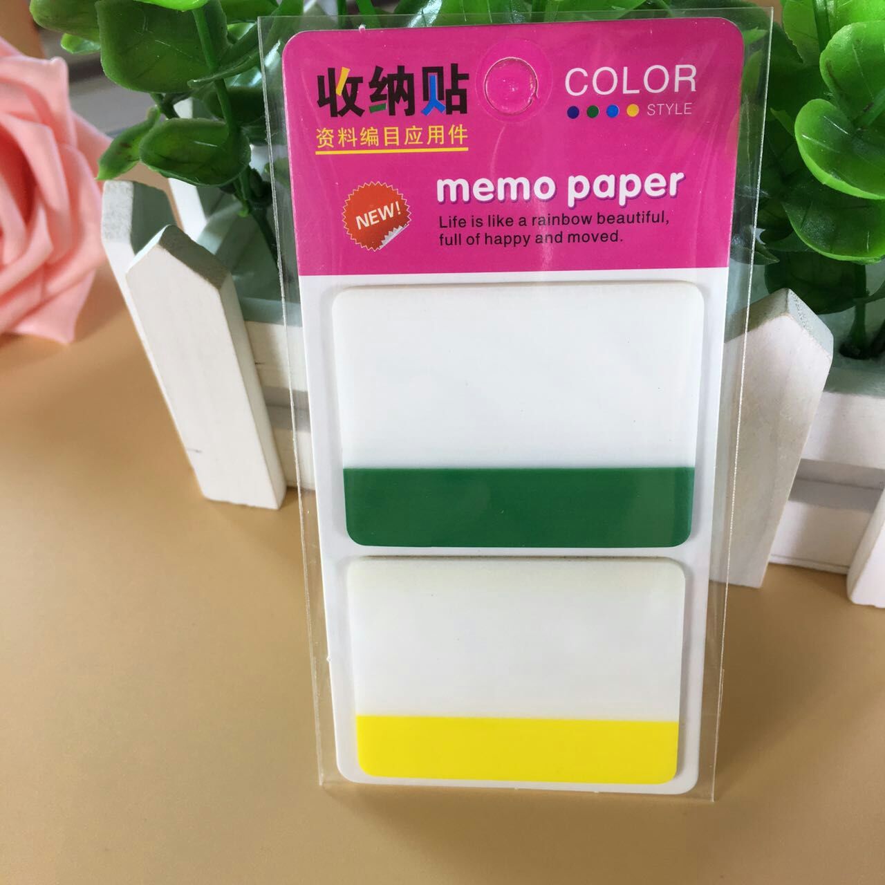 Color Removable Bookmark Candy Color Note Sticker Fluorescent Stick Label Multicolor Index Stickers Handwriting Sticky Notes