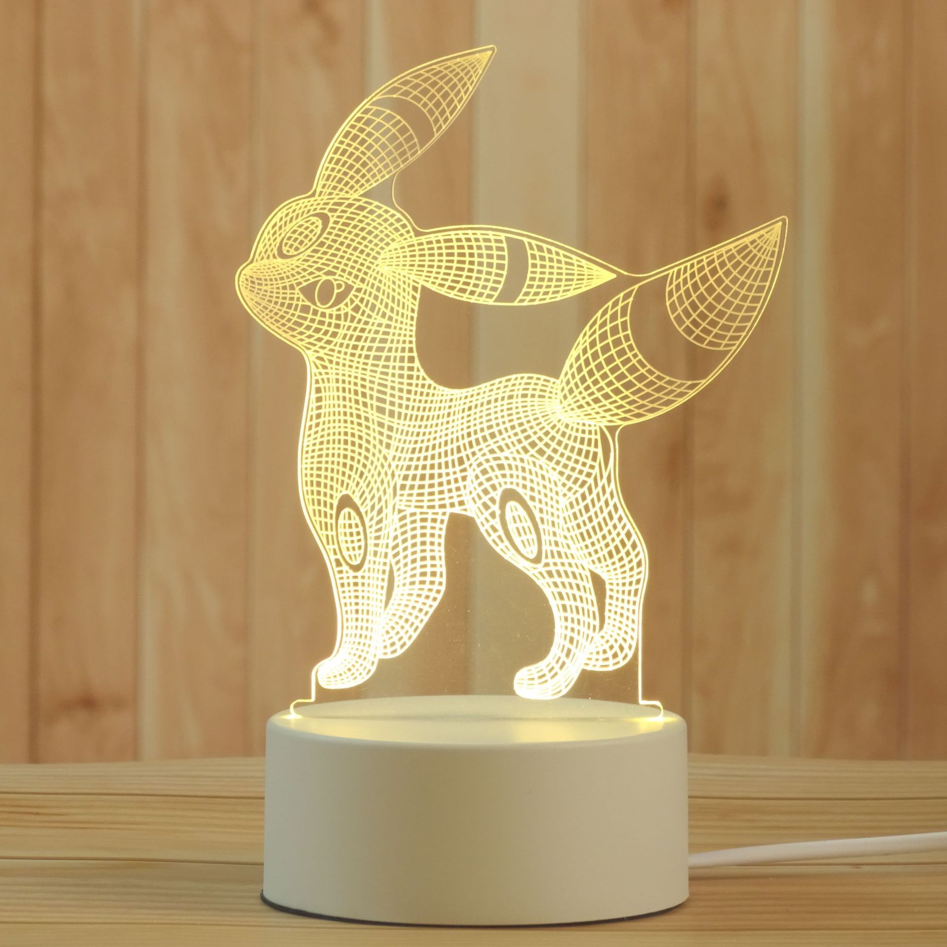 Creative 3D Small Night Lamp Children's Bedroom Plugin LED Lighting Acrylic Gift Moon Light Customized Table Lamp Creative 3D Small Night Lamp Children's Bedroom Plugin LED Lighting Acrylic Gift Moon Light Customized Table Lamp