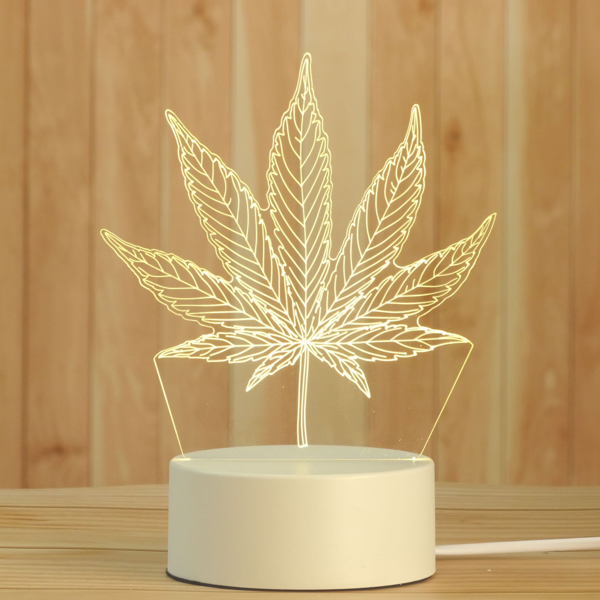 Creative 3D Small Night Lamp Children's Bedroom Plugin LED Lighting Acrylic Gift Moon Light Customized Table Lamp Creative 3D Small Night Lamp Children's Bedroom Plugin LED Lighting Acrylic Gift Moon Light Customized Table Lamp