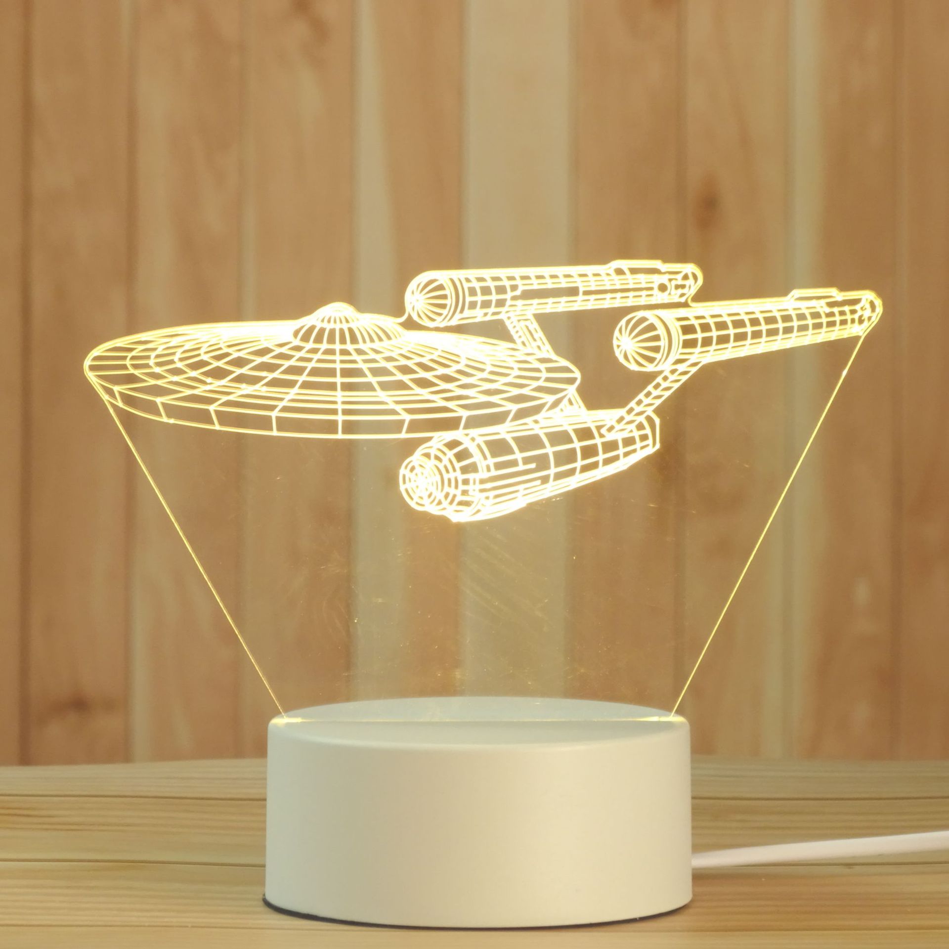 Creative 3D Small Night Lamp Children's Bedroom Plugin LED Lighting Acrylic Gift Moon Light Customized Table Lamp Creative 3D Small Night Lamp Children's Bedroom Plugin LED Lighting Acrylic Gift Moon Light Customized Table Lamp
