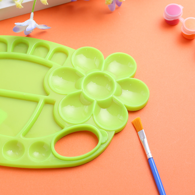 High Quality Factory Direct Sales, Wholesale, Children&#039;s Palette Oval Multi-Functional Watercolor Palette Palette