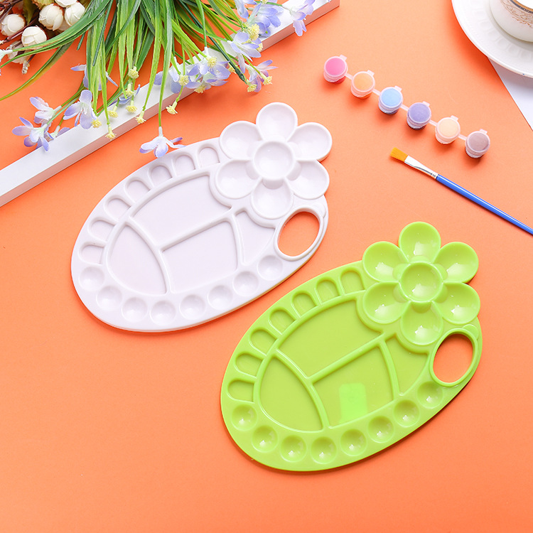 High Quality Factory Direct Sales, Wholesale, Children's Palette Oval Multi-Functional Watercolor Palette Palette High Quality Factory Direct Sales, Wholesale, Children's Palette Oval Multi-Functional Watercolor Palette Palette