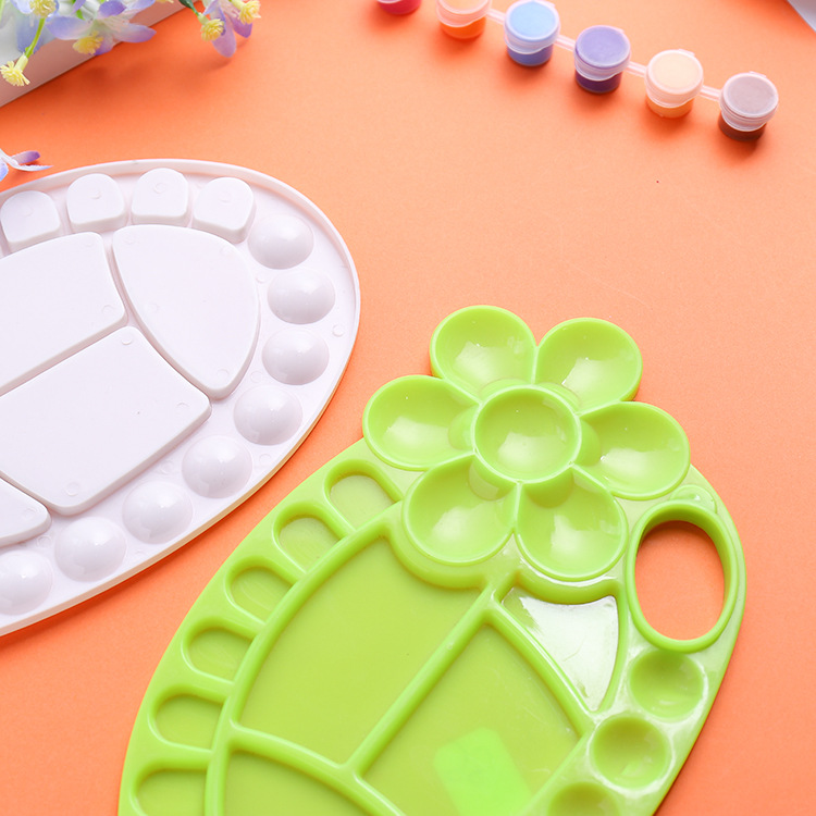 High Quality Factory Direct Sales, Wholesale, Children's Palette Oval Multi-Functional Watercolor Palette Palette High Quality Factory Direct Sales, Wholesale, Children's Palette Oval Multi-Functional Watercolor Palette Palette