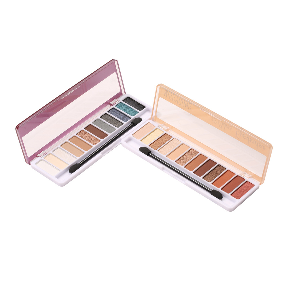 Missyoung Genuine 12 Colors Eye Shadow Plate New Eye Shadow Not Smudge Matte Shimmer Best Seller in Europe and America Makeup Palette Missyoung Genuine 12 Colors Eye Shadow Plate New Eye Shadow Not Smudge Matte Shimmer Best Seller in Europe and America Makeup Palette