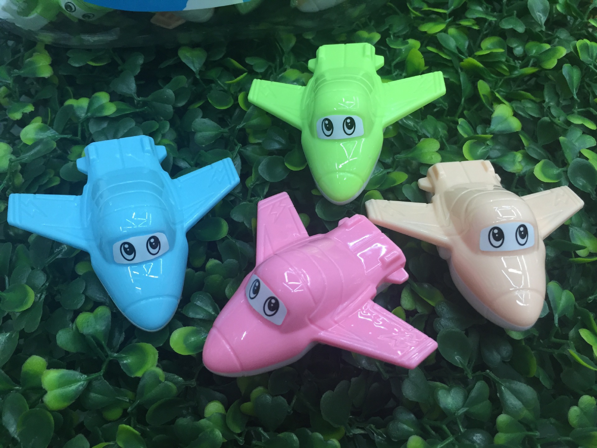 Cartoon aircraft style pencil sharpener Korean creative single-hole student pencil sharpener wholesale