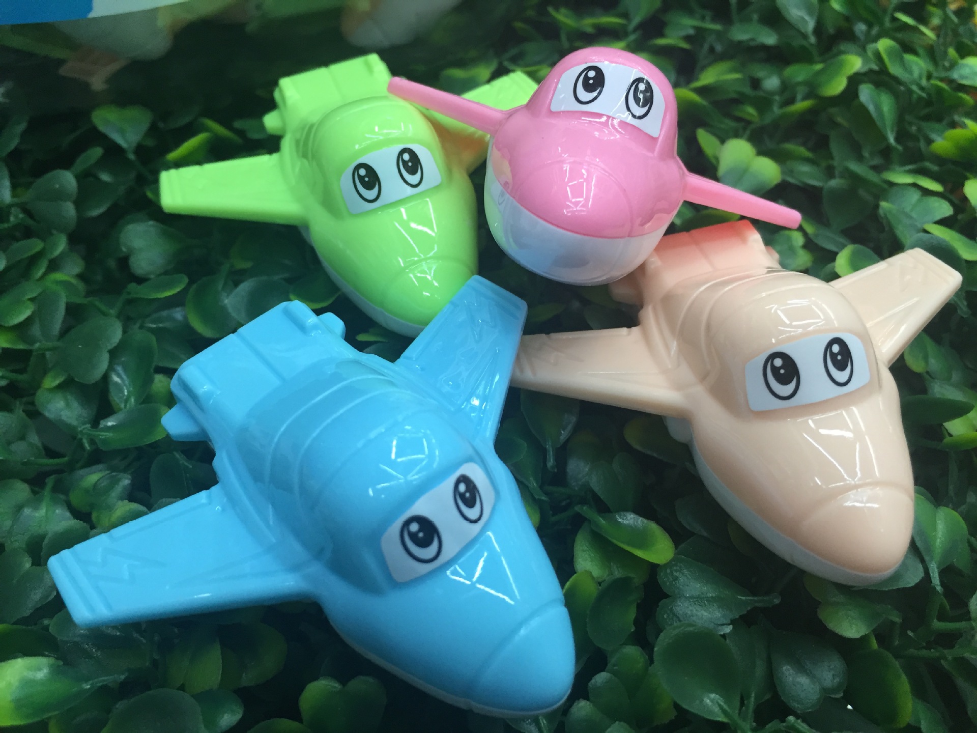 Cartoon aircraft style pencil sharpener Korean creative single-hole student pencil sharpener wholesale