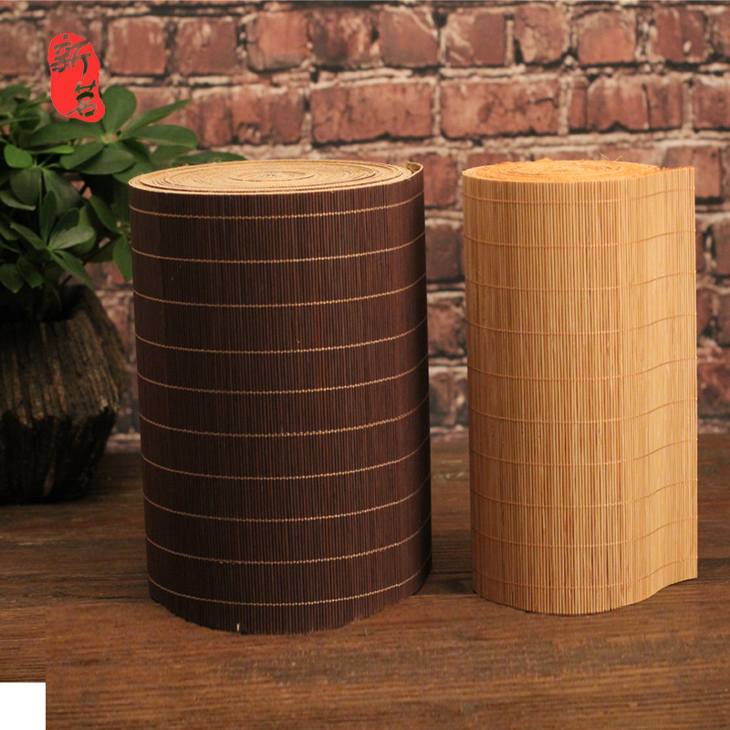 Bamboo Tea Mat Heat Proof Mat Tea Mat Bamboo Curtain Partition Placemat Tea Ceremony Utensils Table Runner Size Custom