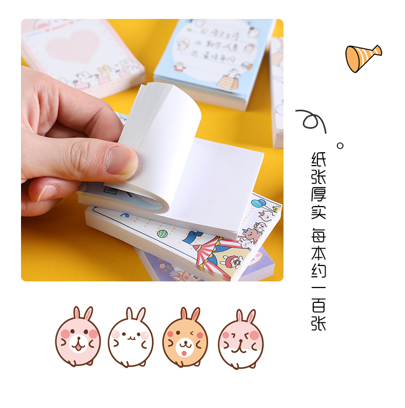Cute Cartoon Cute Rabbit Memo Notepad Student Journal Sticky Notes Tearable Note Sticker Message Notepad Cute Cartoon Cute Rabbit Memo Notepad Student Journal Sticky Notes Tearable Note Sticker Message Notepad