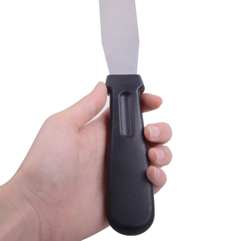 Stainless Steel Butter Knife 6-10 Inch Cake Palette Knife Spreading Knife Cream Scraper Butter Scraper Baking Spatula