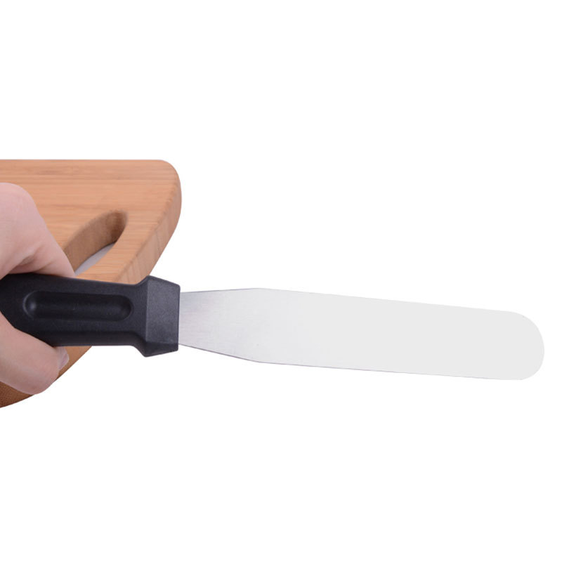 Stainless Steel Butter Knife 6-10 Inch Cake Palette Knife Spreading Knife Cream Scraper Butter Scraper Baking Spatula