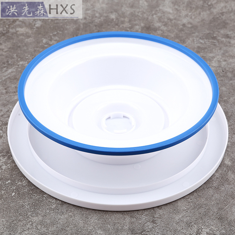 28cm Cake Turntable Decorating Turntable Cream Decoration Rotating Table Plastic Turntable Cake Cream Piping Baking Tool