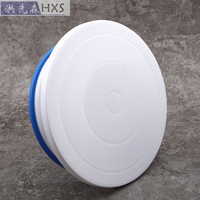 28cm Cake Turntable Decorating Turntable Cream Decoration Rotating Table Plastic Turntable Cake Cream Piping Baking Tool