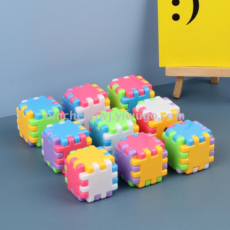 Rubik's Cube pencil Sharpener block Pencil sharpener assembly pencil sharpener Student pencil sharpener DIY