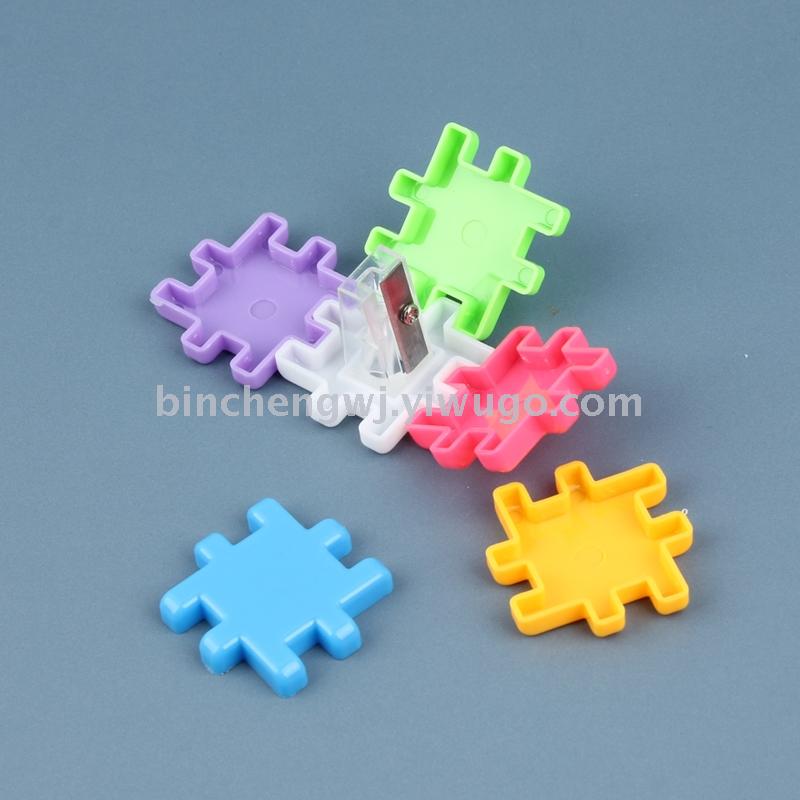 Rubik's Cube pencil Sharpener block Pencil sharpener assembly pencil sharpener Student pencil sharpener DIY