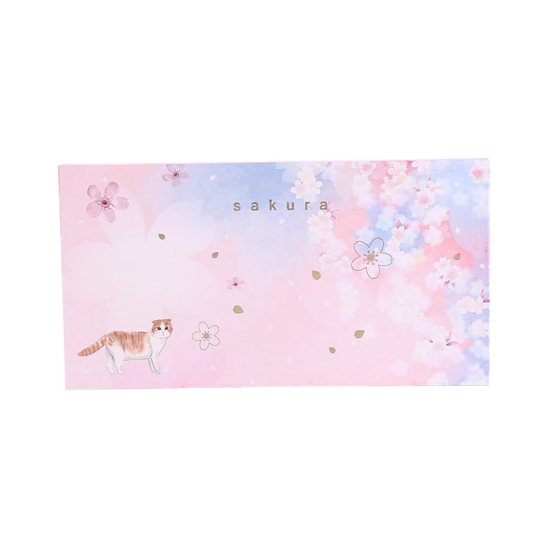 Yilan Korean Sticky Notes Boxed Gilding Tearable Note Ins Sticky Note Event-Recording Pocketbook Sticker Set
