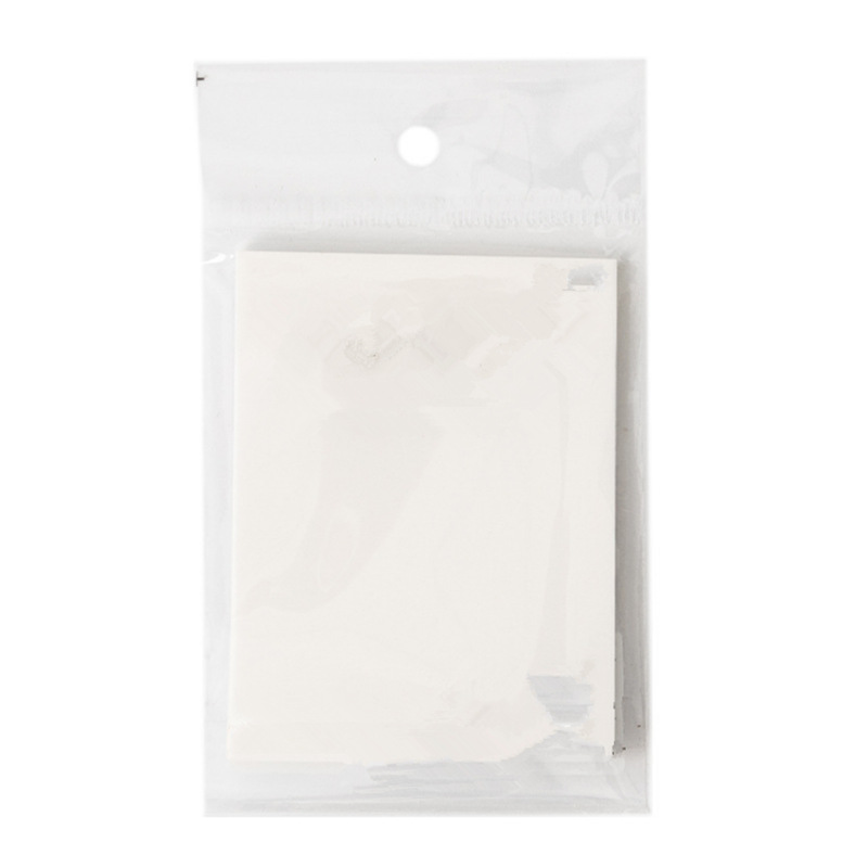 Transparent Sticky Notes Student Notes Sticky Note Tearable Simple Note Paper Ins Post-It Notes Note Sticker Notepaper