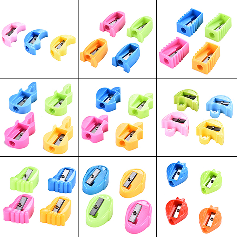 Student corn pencil sharpener Creative simple cartoon series pencil sharpener children manual stationery Student corn pencil sharpener Creative simple cartoon series pencil sharpener children manual stationery