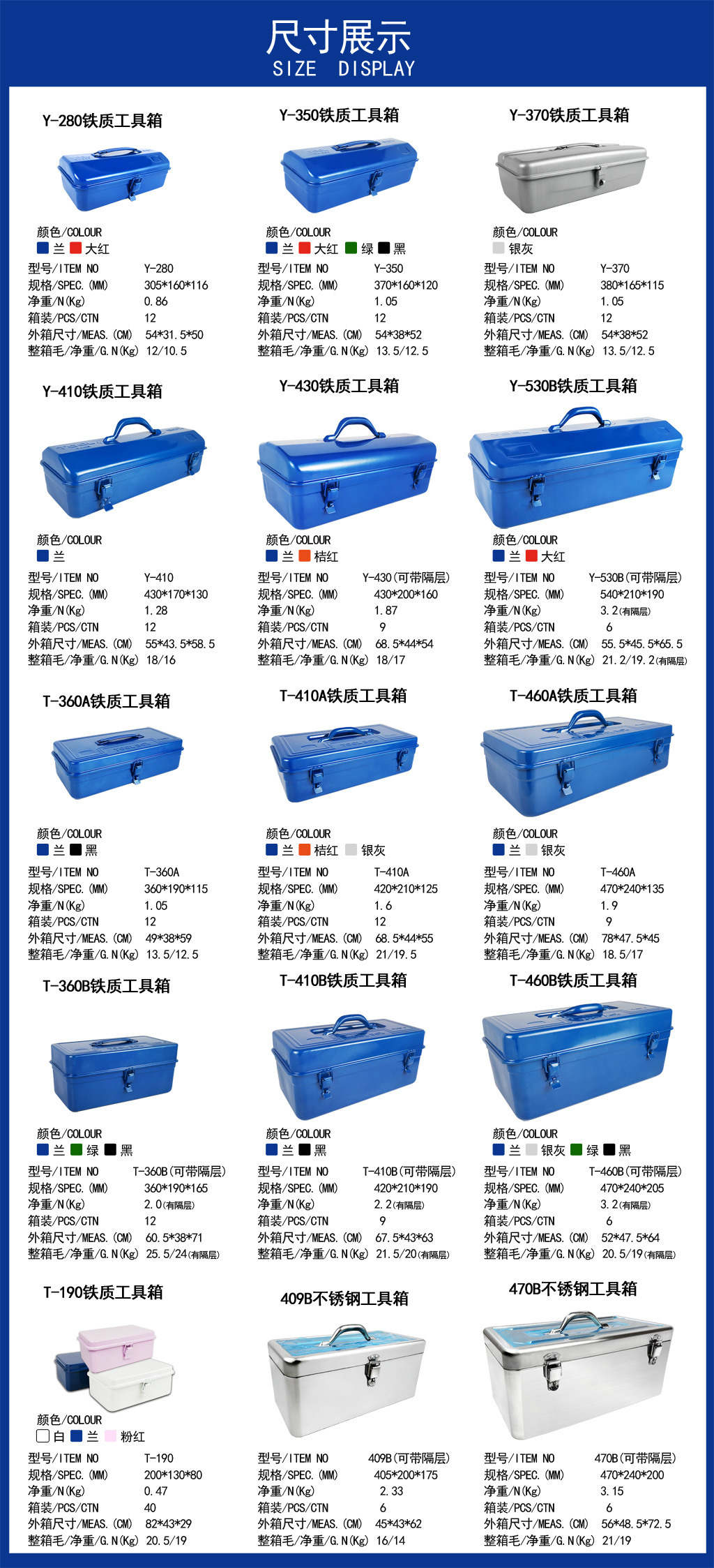 Hardware Toolbox Seal Storage Tin Box Tape Box Sticker Note Iron Box Vintage White Ins Storage Box