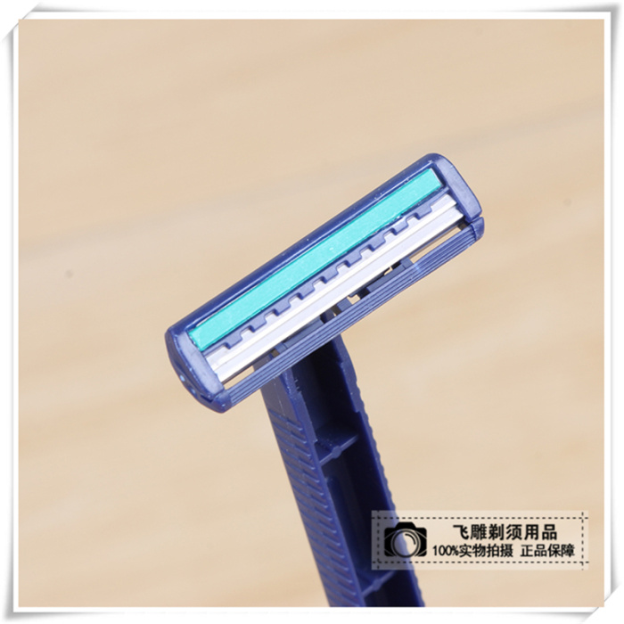 Hotel Bath Room Disposable Shaver Square Handle Blue Hotel Bath Room Disposable Shaver Square Handle Blue