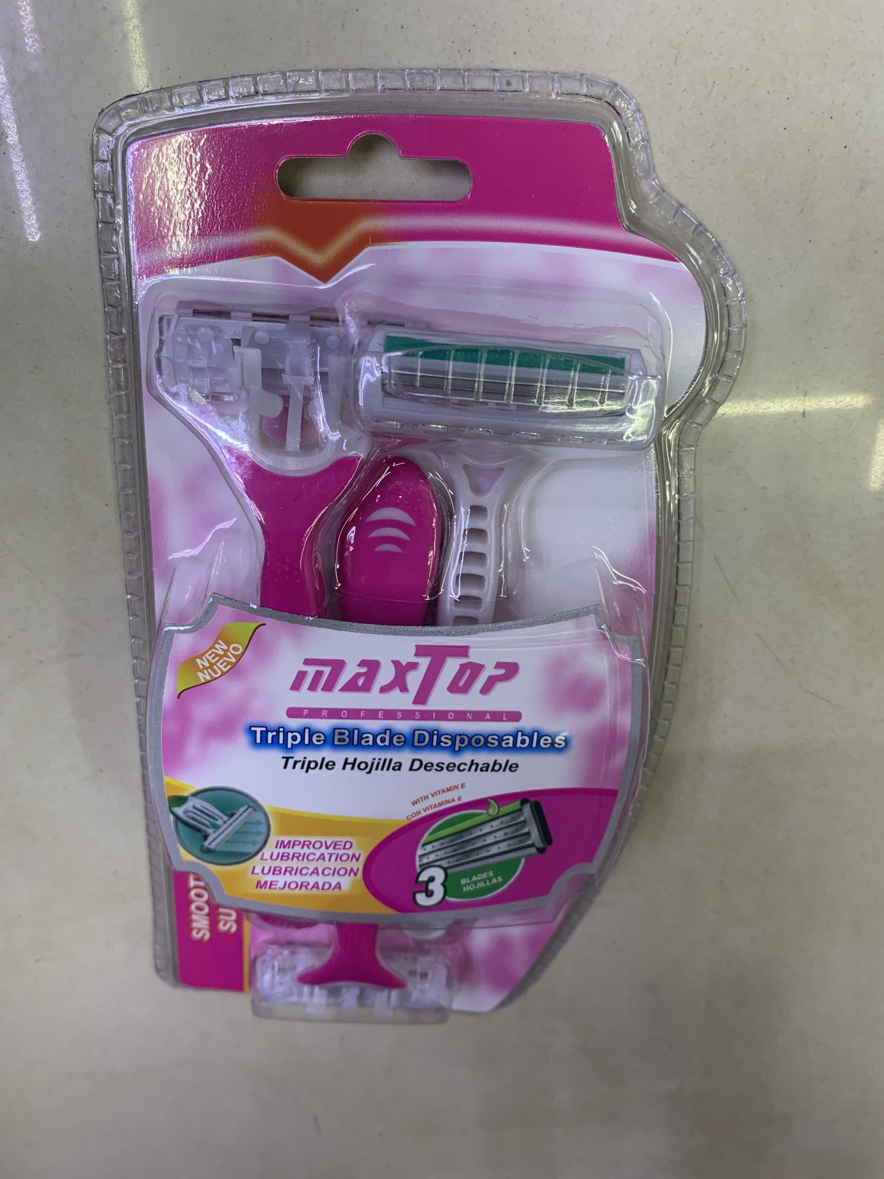 Disposable Knife Holder Shaver Shaver 3PCs Card Holder