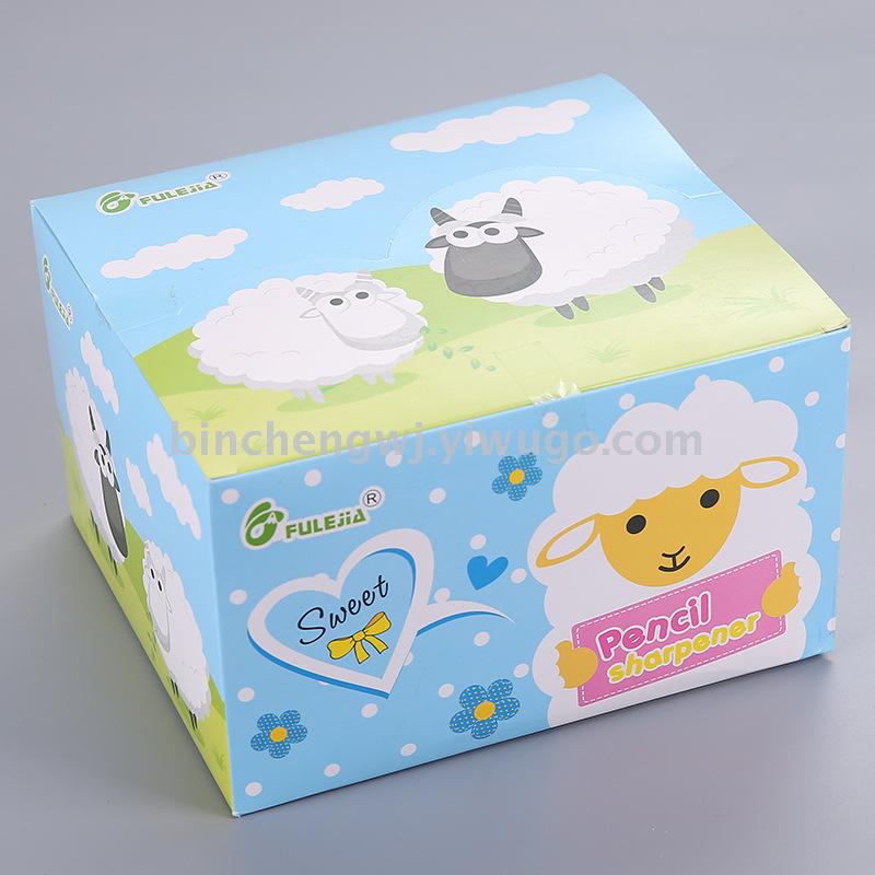 Sheep pencil sharpener double-hole pencil sharpener Animal pencil sharpener stationery wholesale manufacturers direct