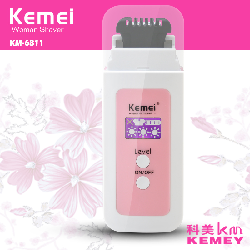 KM-6811 hot-line-type bristle lady shaver wholesale plucking device mixed batch hair removal device