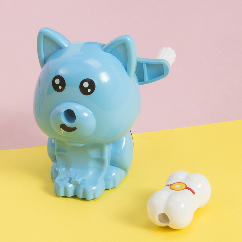 Fox style hand roll pencil sharpener cartoon pencil sharpener students automatic entry and exit pen wholesale
