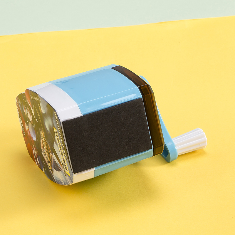 Cartoon king glory pattern hand - hold pencil sharpener