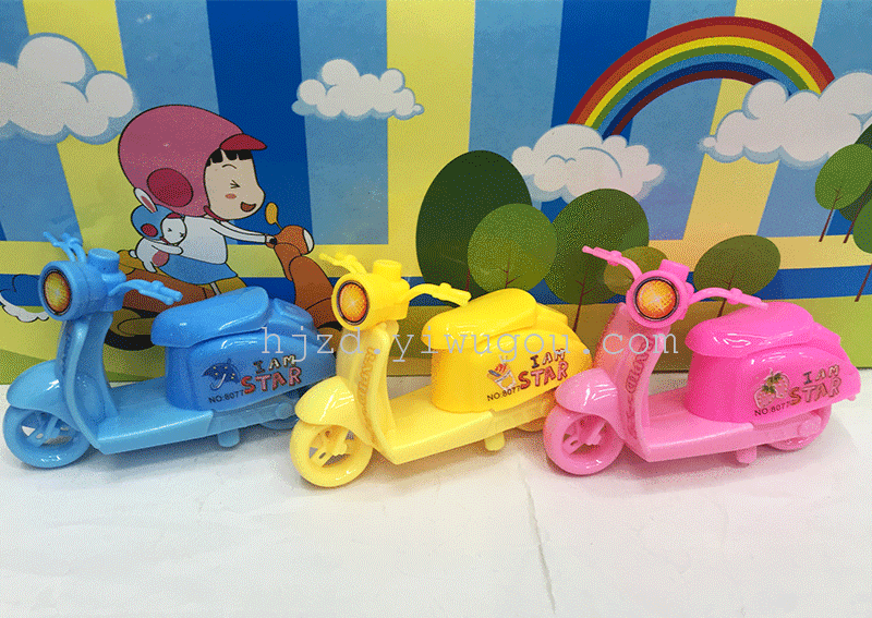 Cute cartoon motorcycle sharpener pencil sharpener stationery pencil sharpener