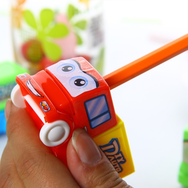 DIY car pencil sharpener stationery