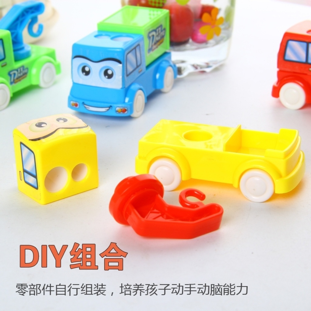 DIY car pencil sharpener stationery