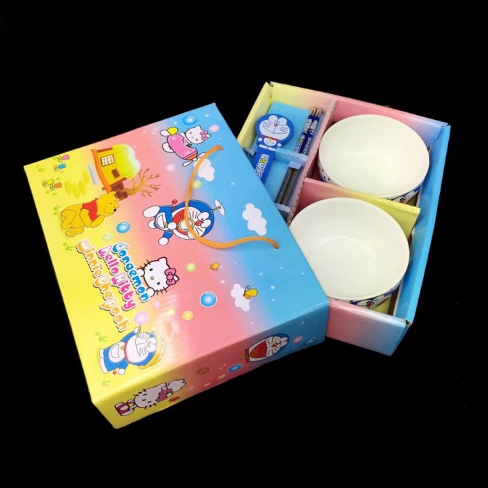 Guotong ceramics 2017 new children's cartoon tableware tableware
