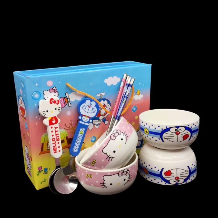 Guotong ceramics 2017 new children's cartoon tableware tableware