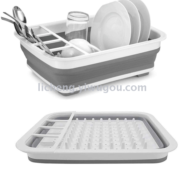 Bowl Folding Storage Draining Shelf Tableware Storage Box Retractable Folding Dish Rack Multi-Function Kitchen Dish Rack Draining Shelf Bowl Folding Storage Draining Shelf Tableware Storage Box Retractable Folding Dish Rack Multi-Function Kitchen Dish Rack Draining Shelf