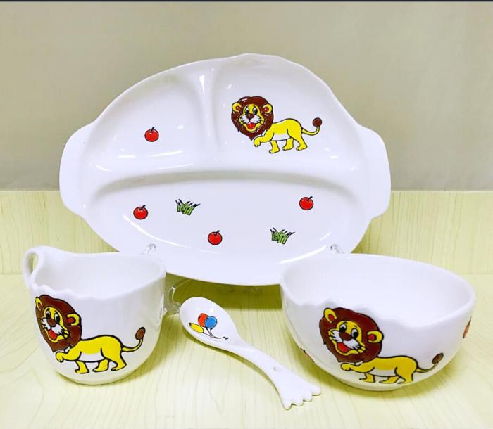 Gongtongceramic 2017 new children's cartoon hand-painted tableware