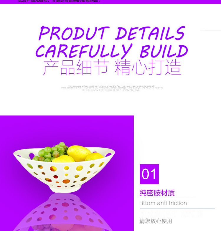 Creative Tableware tableware paints tray hollow fruit manufacturer wholesale at the same time